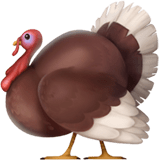 Turkey Emoji, Apple style