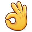 Ok Hand Emoji, Samsung style
