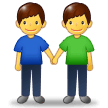 Two Men Holding Hands Emoji, Samsung style