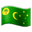 Flag: Cocos (Keeling) Islands Emoji, Samsung style