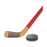 Ice Hockey Emoji, Google style