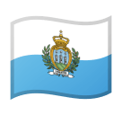Flag: San Marino Emoji, Microsoft style