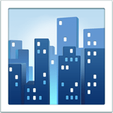 Cityscape Emoji, Apple style