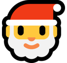 Santa Emoji, Microsoft style