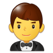 Man in Tuxedo Emoji, Samsung style