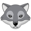 Wolf Face Emoji, Samsung style