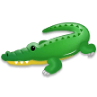 Crocodile Emoji, Samsung style