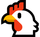Chicken Emoji, Microsoft style
