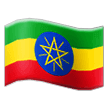 Flag: Ethiopia Emoji, Samsung style