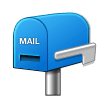 Closed Mailbox with Lowered Flag Emoji, Samsung style