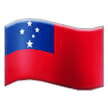 Flag: Samoa Emoji, Samsung style