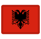 Flag: Albania Emoji, Facebook style