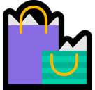Shopping Bags Emoji, Microsoft style