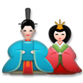 Japanese Dolls Emoji, LG style