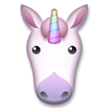 Unicorn Face Emoji, LG style