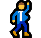 Man Dancing Emoji, Microsoft style