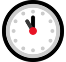 Eleven O’Clock Emoji, Microsoft style