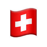 Drapeau suisse emoji