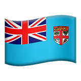 Flag: Fiji Emoji, Apple style
