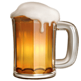 Beer Emoji, Apple style