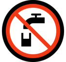 Non-Potable Water Emoji, Microsoft style