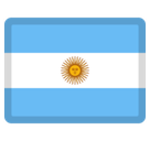 Flag: Argentina Emoji, Facebook style