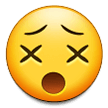 Dizzy Face Emoji, Samsung style