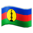 Flag: New Caledonia Emoji, Samsung style