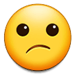 Confused Face Emoji, Samsung style