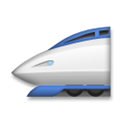 High-Speed Train Emoji, LG style