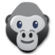 Gorilla Emoji, Samsung style