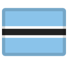 Flag: Botswana Emoji, Facebook style