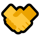 Handshake Emoji, Microsoft style