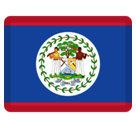 Flag: Belize Emoji, Facebook style