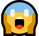 Screaming Emoji, Microsoft style