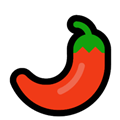 Hot Pepper Emoji, Microsoft style