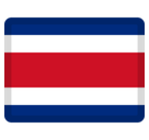 Flag: Costa Rica Emoji, Facebook style
