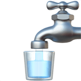 Potable Water Emoji, Apple style