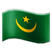 Flag: Mauritania Emoji, Samsung style