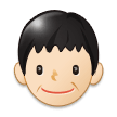 Person Emoji with Light Skin Tone, Samsung style