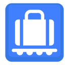 Baggage Claim Emoji, Facebook style