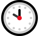 Ten O’Clock Emoji, Microsoft style