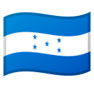 Flag: Honduras Emoji, Microsoft style