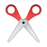 Scissors Emoji, Google style