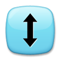 Up-Down Arrow Emoji, LG style