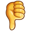 Thumbs Down Emoji, Samsung style