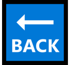 Back Arrow Emoji, Microsoft style