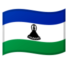 Flag: Lesotho Emoji, Microsoft style