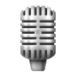 Studio Microphone Emoji, Samsung style