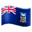 Flag: Falkland Islands Emoji, Samsung style
